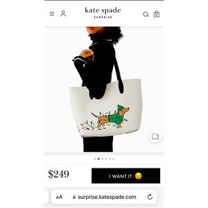 🎄BRAND NEW🎄 Kate Spade Tote with detachable wristlet.